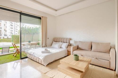 Hay Riad Apartment | Hay Riad Prestigia Studio W Big Terrace-Pool