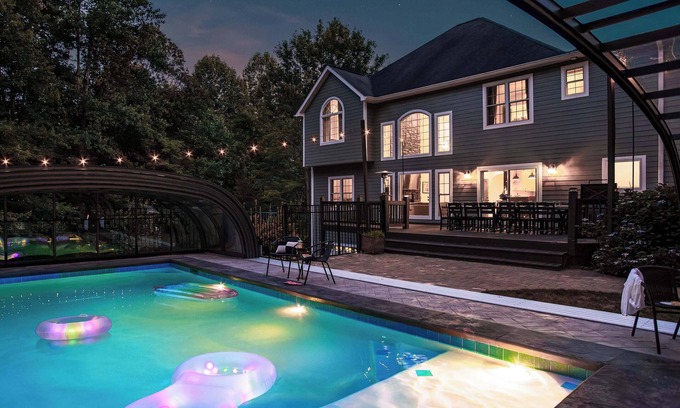 Candler House | Heated Pool | Fire Pit, Hot Tub