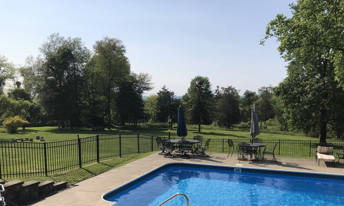 Town of East Fishkill House | Heated pool, game room, amazing yard, 60 miles from NY, near Beacon, Cold Spring