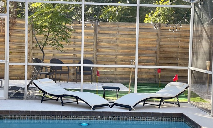 Bee Ridge House | Heated pool, Game Room and Mini Golf, 4 Bed Home