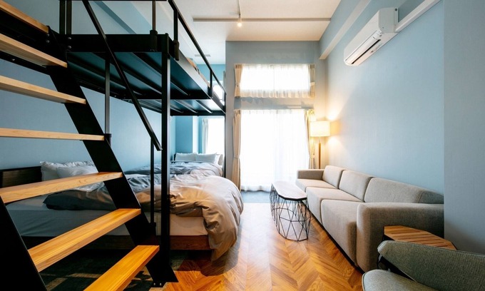 Chuo-ku Hotel | Helsinki Scandinavian Modern B Standard plan with/Sapporo Hokkaidō