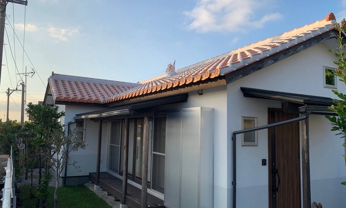 Uruma House | Henza Island Red Tile Villa Pets Allowed - Mam Villa / Uruma Okinawa