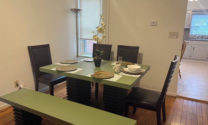 Wilmington House | Here's a wonderful 3-bedroom brickhouse with AC in charming Wilmington, Delaware