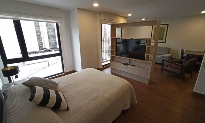 Centro International Apartment | Hermoso, Garaje, Piscina, Zona Húmeda, Gimnasio, Terraza Comunal, Internet tv