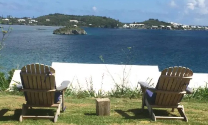 Bailey's Bay Apartment | Hidden Oasis Tucked Away Unobstructed Water Views East end