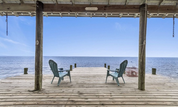 Alabama Gulf Coast House | High Tide of Fairhope - Bayfront Water All the Way on Mobile Bay