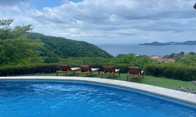 Playa Hermosa House | Hillside Treasure 4 BR 3.5 Bath Amazing Views of Playa Hermosa