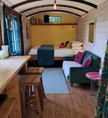 Machynlleth Other | Hilltop Train Carriage with a View