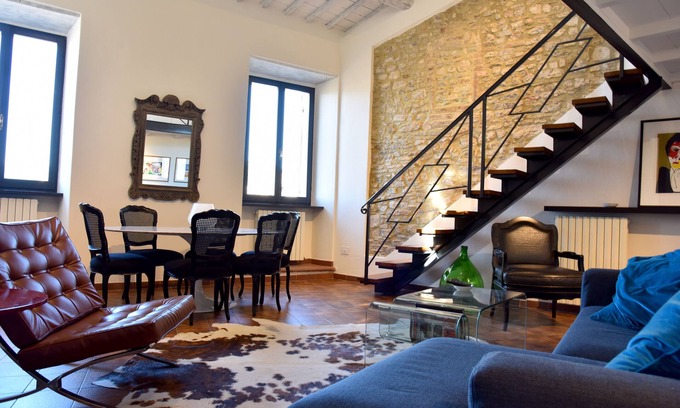 Spoleto Apartment | Historic Center of Spoleto/Terrace with Fantastic Views/Car Unneccesary