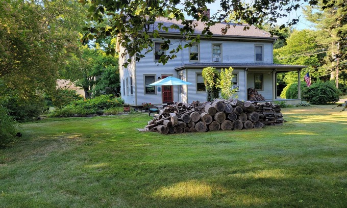 Madison House | Historic Madison Home on lovely 1.2 acre setting and 5 minutes to private beach.