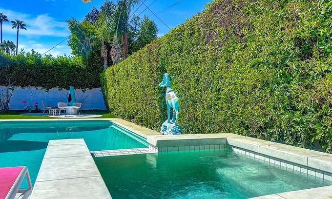 Sonora Sunrise House | Historic Mid-Century Modern Oasis Pool + Spa Mountain View Pets Welcome