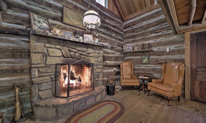 Bryson City Cabin | Historic Mountain Cabin: Grill & Hiking Trail!