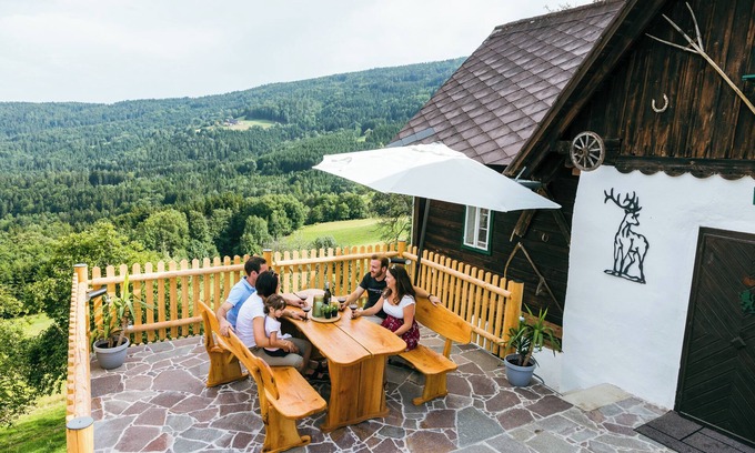 Eibiswald House | Holiday Home 'Connyhaus St Oswald Ob Eibiswald' with Private Terrace, Wi-Fi and Air Conditioning