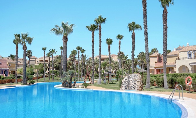 Atlanterra Apartment | Holiday Apartment "Jardines de Zahara" with Pool, Balcony, Mountain and Sea View