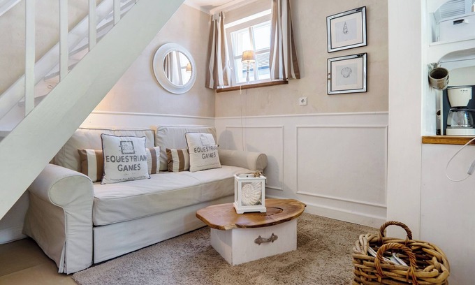 Neuenkirchen Apartment | Holiday Apartment 'Gästewohnung Am See - Maisonette' with Private Terrace and Wi-Fi Near the Beach