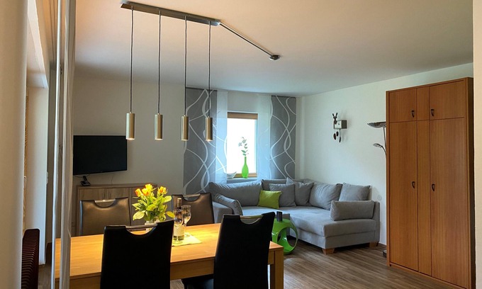Untermunstertal Apartment | Holiday Apartment 'Rotenbuck, Type B' with Mountain View, Balcony and Wi-Fi in Münstertal