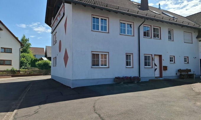 Herbstein Apartment | Holiday Apartment Schönhals with Private Terrace, Private Garden and Wi-Fi
