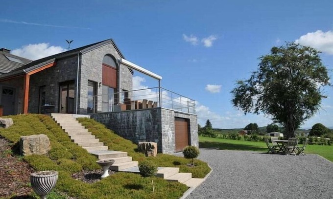 Somme-Leuze House | Holiday Home in Somme-Leuze with Valley View