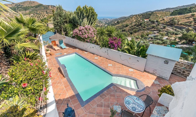 Almunecar House | Holiday Home 'La Alamea' with Sea View, Private Pool and Wi-Fi