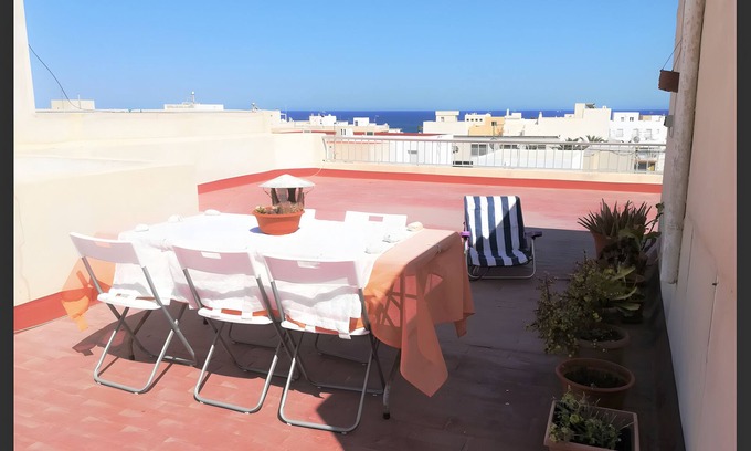Carboneras Apartment | Holiday Home 'Mirador De Sorbas' with Balcony and Air Conditioning