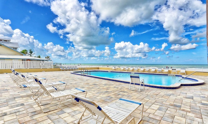 Seminole Condo | Holiday Villas III 109 "Sea You at the Beach"~On the Beach, Pool, Gorgeous!