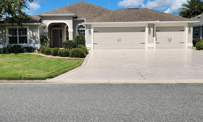 Charlotte House | Home in The Villages with His & Her Golf Carts through 2025!