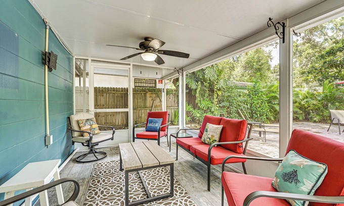 Northeast Tampa House | Home w/Expansive Patio, 3 Mi to Busch Gardens!
