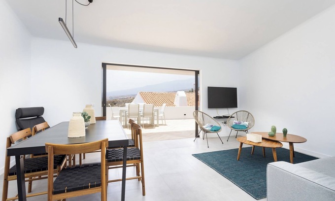 Las Caletillas Ski Chalet | Home2Book Coastal Chic Apt, Huge Private Terrace