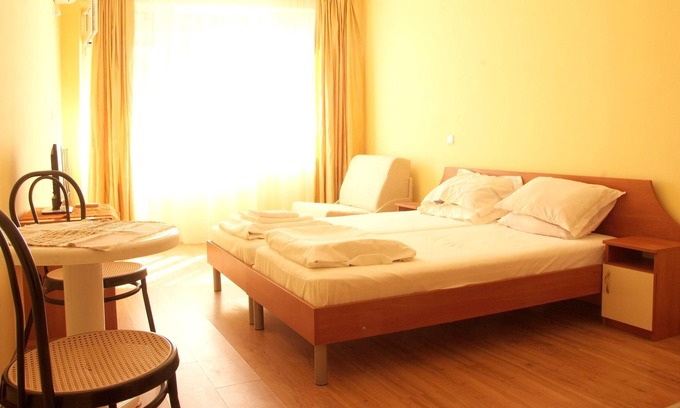 Old Town Apartment | Homerez - 100 m away from the beach! Studio for 2 ppl. with terrace at Pomorie