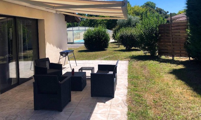 Pontenx-les-Forges House | Homerez - Amazing house 15 km away from the beach for 4 ppl. with swimming-pool