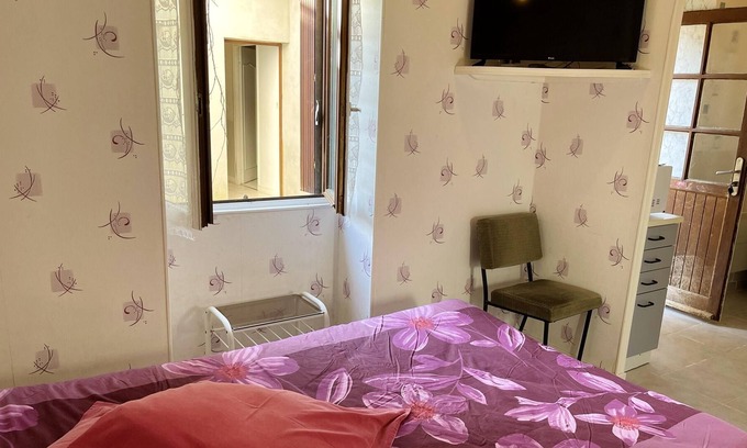 Neris-les-Bains Apartment | Homerez - Amazing studio for 2 ppl. with terrace at Néris-les-Bains