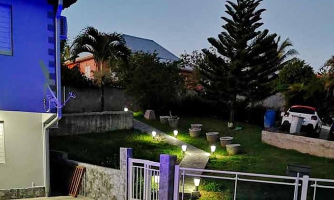 Lamentin Apartment | Homerez - Appartement 10 km away from the beach with shared pool and jacuzzi