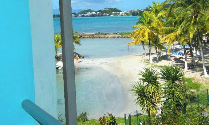 Pointe de la verdure Apartment | Homerez - Charming studio with sea view balcony in Le Gosier - 35 sqm
