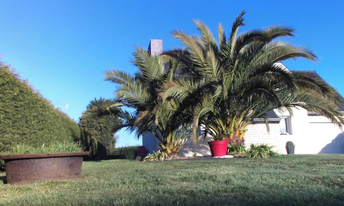 Tregomeur House | Homerez - Comfortable house in Trégomeur with garden and parking