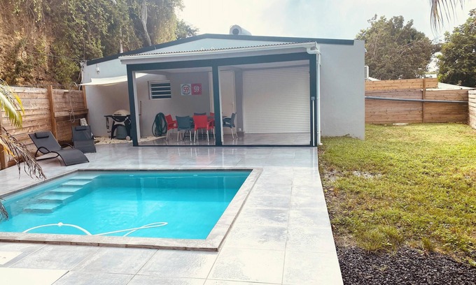 Les Abymes Villa | Homerez - Elegant Villa with Pool in Les Abymes