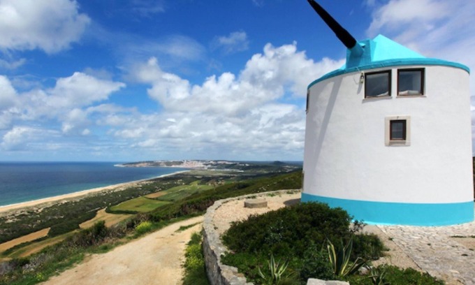 Serra da Pescaria House | Homerez - House 1 km away from the beach for 5 ppl. with sea view at Nazare