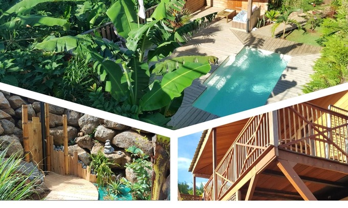 Saint-Pierre De La Reunion House | Homerez - House 15 km away from the beach for 2 ppl. with shared pool and garden