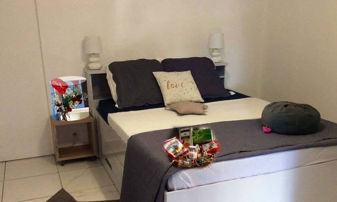 Le Port House | Homerez - House 15 km away from the beach for 4 ppl. with shared pool at Le Port