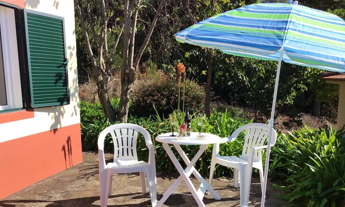 Ponta do Pargo House | Homerez - House for 3 ppl. with sea view, terrace and balcony at Ponta do pargo