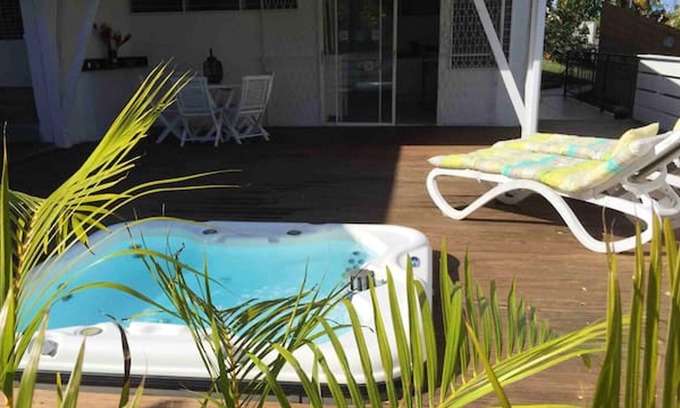 Pointe du Bout House | Homerez - Nice house with garden and terrace & Wifi