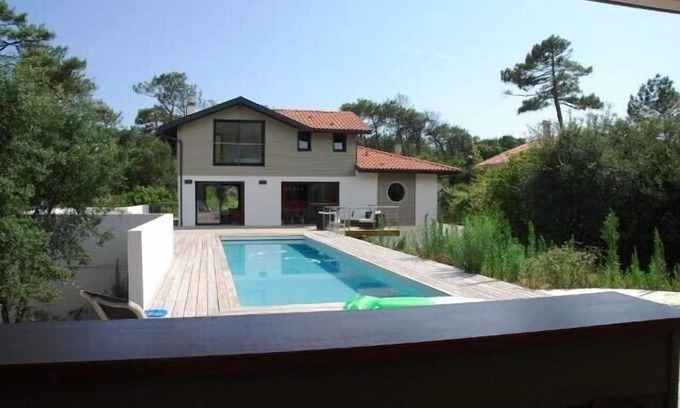 Soorts-Hossegor House | Hossegor “LA DESIRADE” Magnificent villa with swimming pool for 10 people.