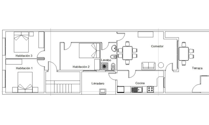 El Port Apartment | @Hostourist Bcn Fira GranVia Plaza Europa Justice