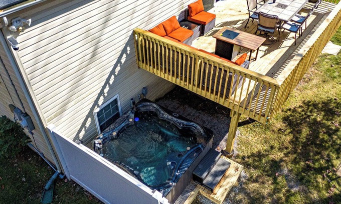 Albrightsville House | Hot Tub | Game Room | Fenced Yard | Dog Friendly