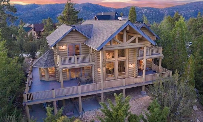 Castle Glen Estates Cabin | Hot Tub, Game Room, Large Deck w/Incredible View | Penticton Lodge by AvantStay