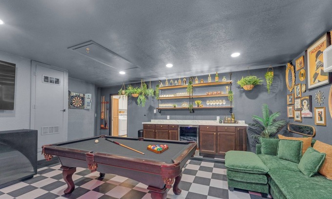 Cedar Park House | Hot Tub, Speakeasy, Basketball Court, Sleeps 12