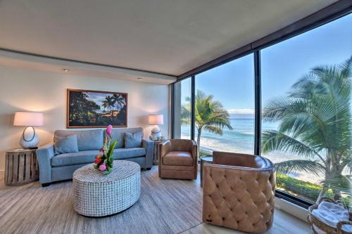 Honokowai Apartment | Hotel-Zoned Oceanfront Condo in Kaanapali Resort!