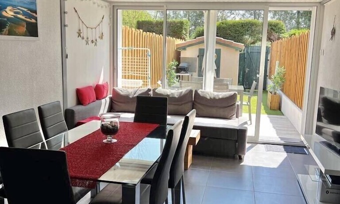 Biscarrosse House | HOUSE 1*- 6 pers. COMFORT & RELAXATION ON THE TERRACE - BISCARROSSE (LAKE & GOLF)