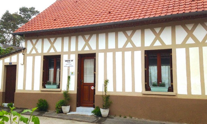 Le Bourg-Dun House | House 3 Km from the beach! Enclosed garden for your pet. Decorated 70