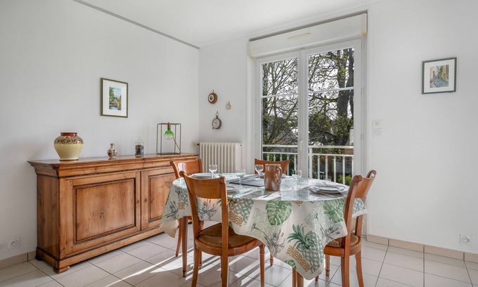 Pornichet Ski Chalet | House for 5 - garden - 200 m from the beach