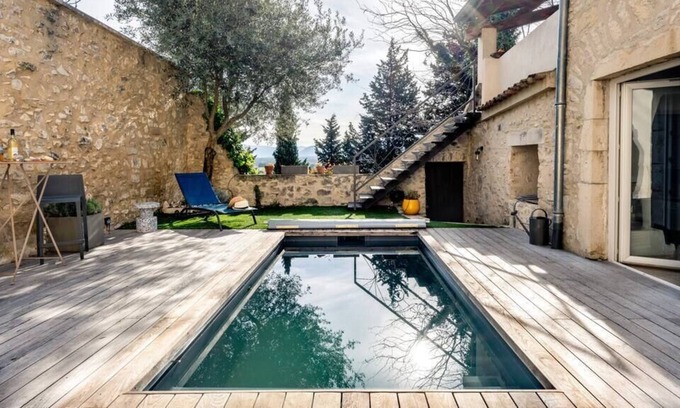 Puygiron House | House from above - Puygiron - 6/8 people